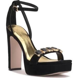 Jessica Simpson Callirah Ankle Strap Platform Sandal Size 10M